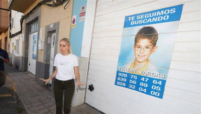 La madre de Yéremi, Thaisa Suárez, todavía busca a su hijo