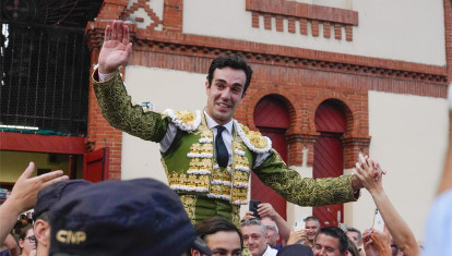 Tomás Rufo sale por la Puerta Grande