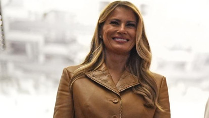 La Reina Camilla y  Melania Trump  este jueves