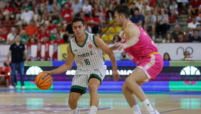 Lance del partido disputado esta mañana en Vistalegre