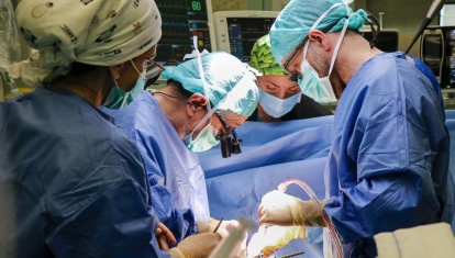 Imagen de archivo de una intervención quirúrgica realizada en el Hospital de Sagunto, en Valencia
