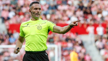 Orellana Cid, árbitro del pasado Málaga-Córdoba en La Rosaleda