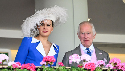 King Charles with Sophie Winkleman during Royal Ascot, Day 4 , UK - 21 June 2024