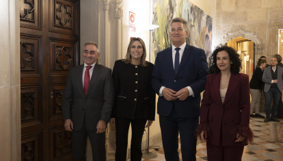 Marta Barrachina en la toma de de posesión del nuevo Consell