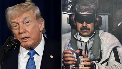 Montaje Maduro-Trump