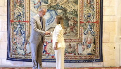El monarca recibe a la presidenta de Baleares, Marga Prohens