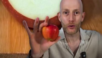 El nutricionista Óscar Hurtado explica los beneficios de la manzana asada