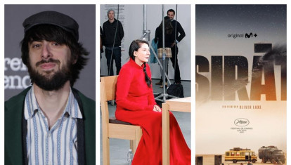 David Uclés, Marina Abramovic y el cartel del filme Sirat