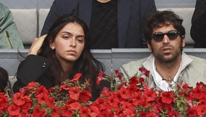 Lucía y su padre Cayetano Rivera