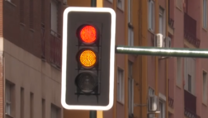Imagen de uno de los nuevos semáforos
