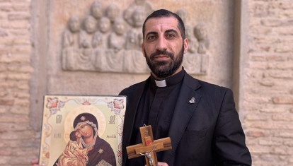 El padre Naim Shoshandy, ha visitado Ávila para presentar el informe sobre libertad religiosa de la fundación Ayuda a la Iglesia Necesitada