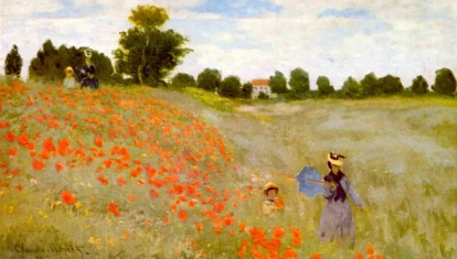 Las amapolas de Monet