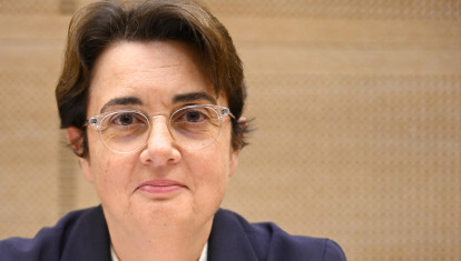 La presidenta del Louvre, Laurence des Cars