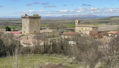 Vista del Torreón de Olmos de la Picaza