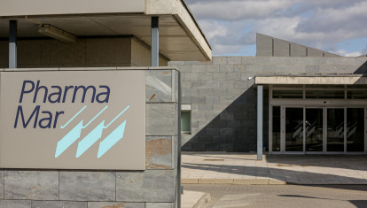 Entrada a la sede de PharmaMar