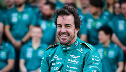 Fernando Alonso, piloto de Aston Martin