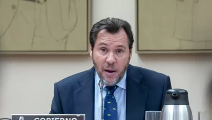 El ministro de transportes, Oscar Puente