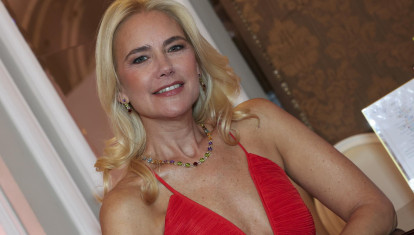 Valeria Mazza  este jueves en el Hotel Ritz de Madrid