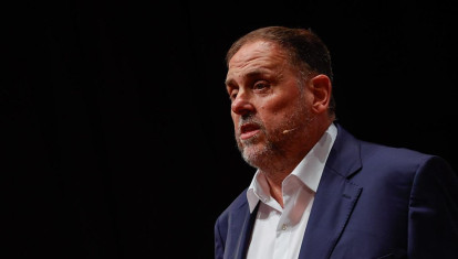 (Foto de ARCHIVO)
El presidente de ERC, Oriol Junqueras, interviene durante la conferencia 'Una nueva ambición nacional', en el Auditori Nacional, a 30 de septiembre de 2025, en Barcelona, Catalunya (España). Junqueras ha anunciado su intención de volver a ser el candidato de su partido a las próximas elecciones al Parlament de Catalunya, previstas para el 2028.

Kike Rincón / Europa Press
30 SEPTIEMBRE 2025;ERC;CATALUÑA;
30/9/2025