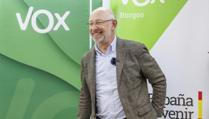 Desayuno informativo de Iñaki Sicilia, presidente de Vox Burgos y procurador electo en las Cortes de Castilla y León