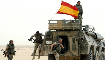 Un BMR-600 del Ejército de Tierra de España en Irak