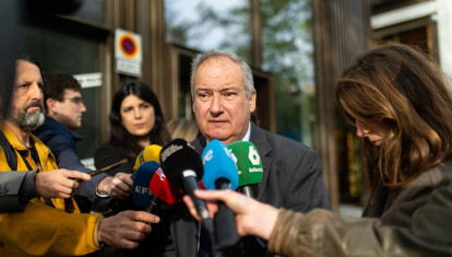 El ministro de Industria Jordi Hereu, este jueves en Barcelona