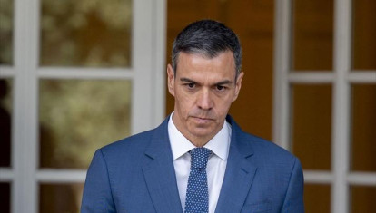 El presidente del Gobierno, Pedro Sánchez, el pasado viernes en la Moncloa