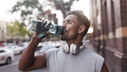 Botella de agua reutilizable