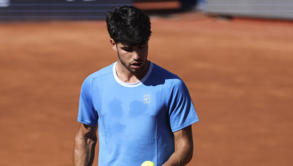 Carlos Alcaraz, en el Conde de Godó