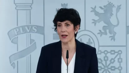 La ministra de Inclusión, Seguridad Social y Migraciones, Elma Saiz.