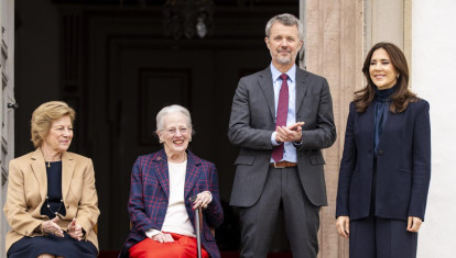 Frederik X of Denmark, Queen Mary of Denmark, Margrethe II of Denmark and Queen Anne-Marie of Greece este jueves