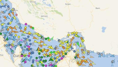Paso de barcos por Ormuz