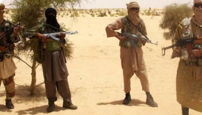 Unos terroristas del grupo yihadista Boko Haram