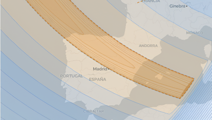 Mapa interactivo de El Debate del eclipse solar del próximo 12 de agosto