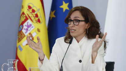 La ministra de Sanidad, el miércoles en la Moncloa