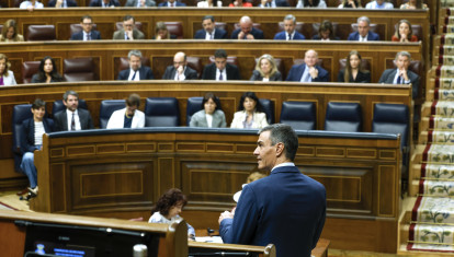 Pedro Sánchez, en una imagen de archivo en el Congreso