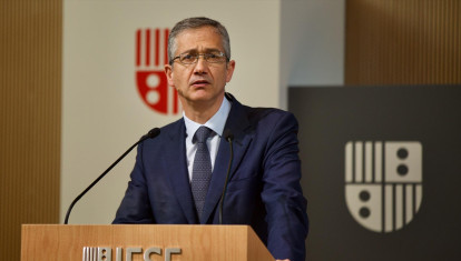 El ex gobernador del Banco de España, Pablo Hernández de Cos.