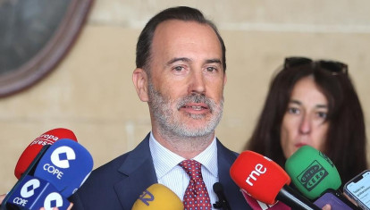 El presidente del Parlamento balear, Gabriel Le Senne, en una comparecencia en 2025

Isaac Buj / Europa Press
28/7/2025
