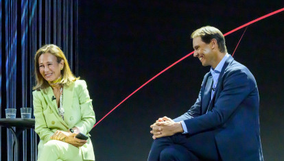Ana Botín y Rafa Nadal en la Convocatoria Euros de tu Nómina