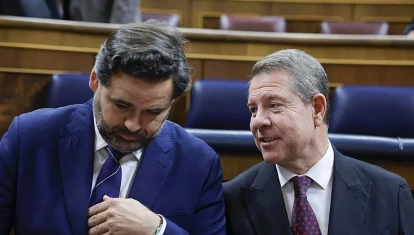 Paco Núñez, líder del PP C-LM y Emiliano García Page, presidente regional