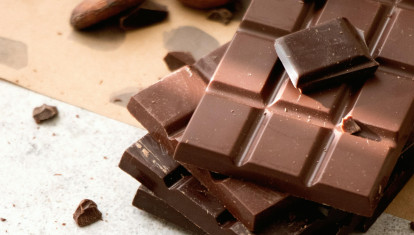 El chocolate negro es rico en antioxidantes