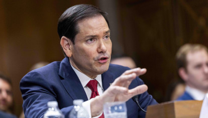 WASHINGTON (USA), 02/06/2026.- US Secretary of State Marco Rubio testifies before the Senate Foreign Relations Committee hearing on the FY27 Department of State Budget Request on Capitol Hill in Washington, DC, USA, 02 June 2026. Secretary Rubio testified before the Senate for the first time since the start of the Iran war. EFE/EPA/SHAWN THEW