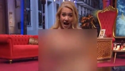 Henar Álvarez, desnuda en el plató de Al cielo con ellas