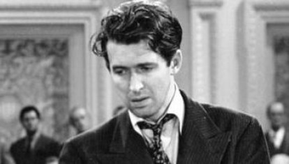 James Stewart en ¡Qué bello es vivir!