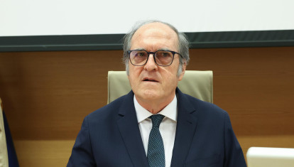El Defensor del Pueblo, Ángel Gabilondo, este martes en el Congreso de los Diputados