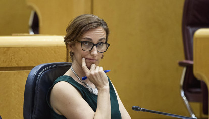 La ministra de Sanidad, Mónica García