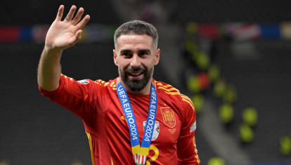 Dani Carvajal tras ganar la Eurocopa 2024 con España

15/7/2024 ONLY FOR USE IN SPAIN