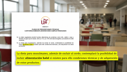 Menú halal en la Universidad de Sevilla