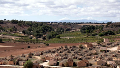 Imagen de la zona de bodegas antiguas consideradas Bien de Interés Cultural, de Dominio de Atauta