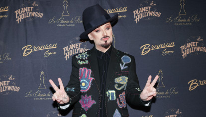 El cantante Boy George